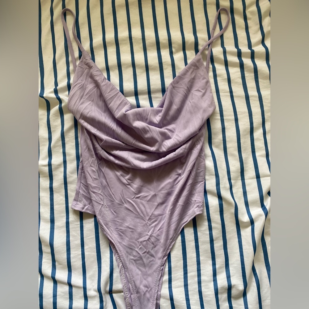 Purple Body Suit